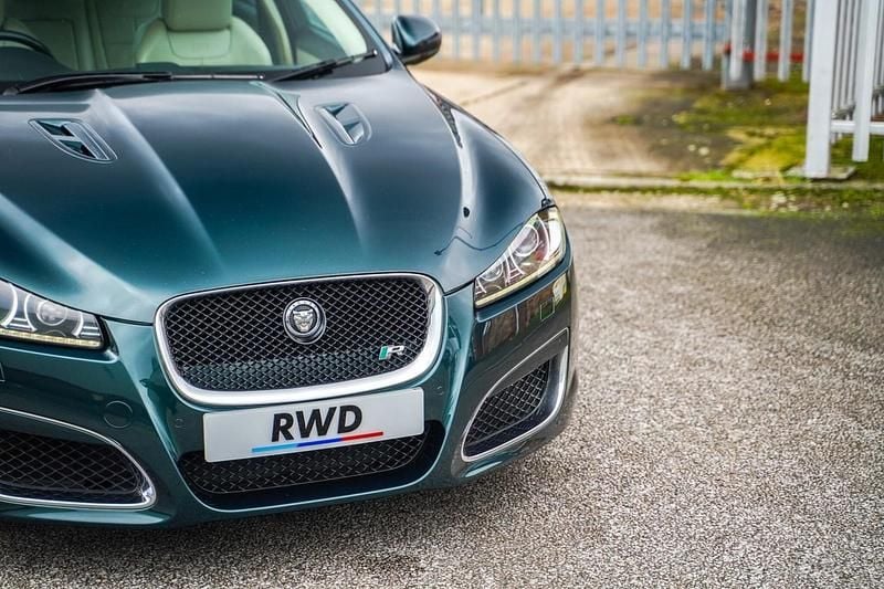 Used Jaguar XFR Supercharged 510 HP (375 kW) 2013 Green Sedan