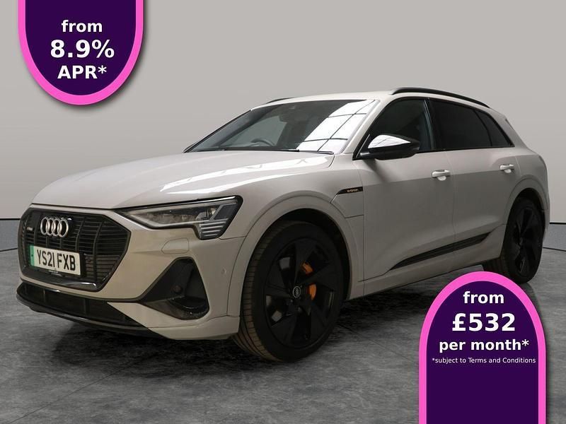 Beige Used 2021 Audi e-tron Advanced SUV | £33,230 - Image 1/3