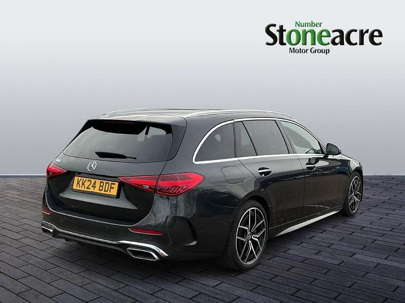 Used Mercedes C300e AMG Line Premium 254 HP (186 kW) 2024 Grey Estate