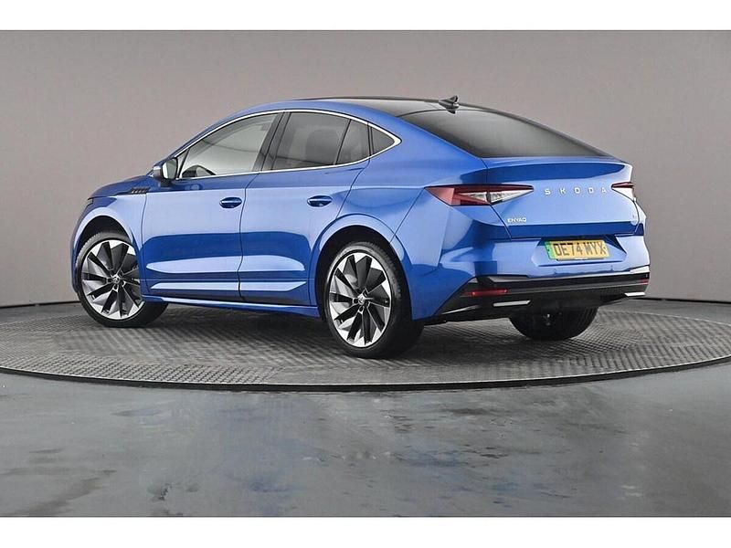 Used Skoda Enyaq iV 154 kW (210 HP) 2024 Race blue metallic SUV