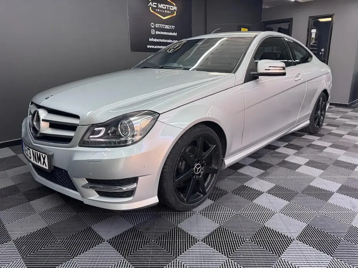 Used Mercedes C180 AMG 2013 Silver Coupe