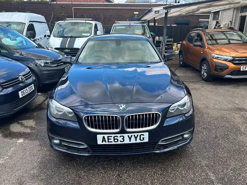 Used BMW 520 Luxury Line 2013 Blue Sedan