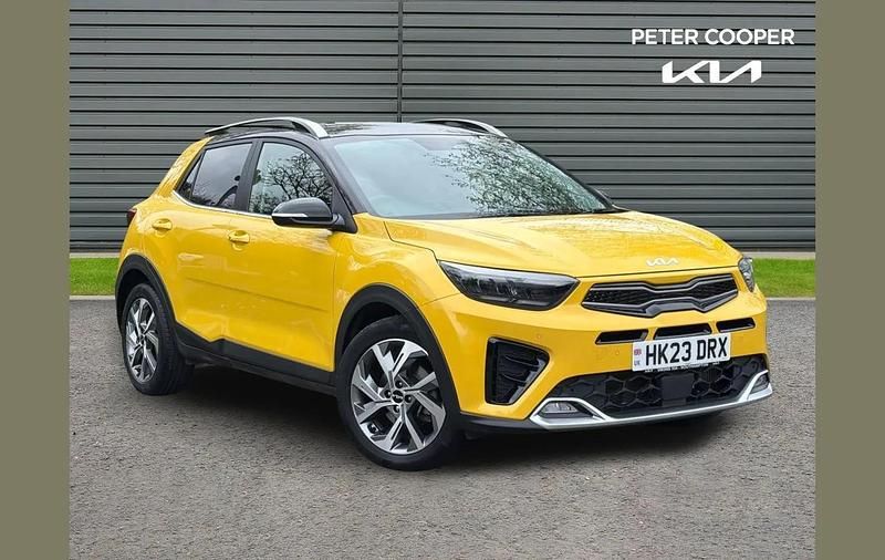 Used Kia Stonic GT-Line S 117 HP (86 kW) 2023 Yellow SUV