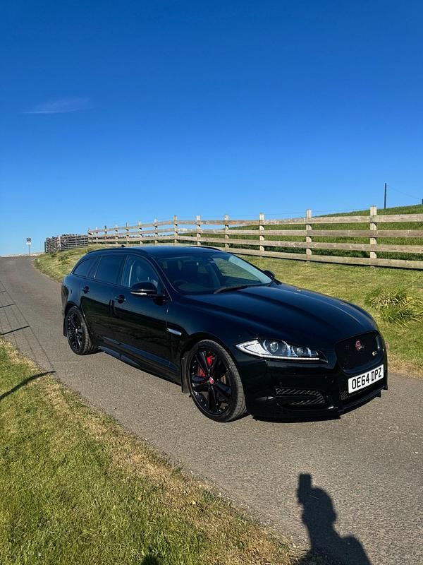 Black Used 2014 Jaguar XF Portfolio Sedan | £12,995 - Image 1/4