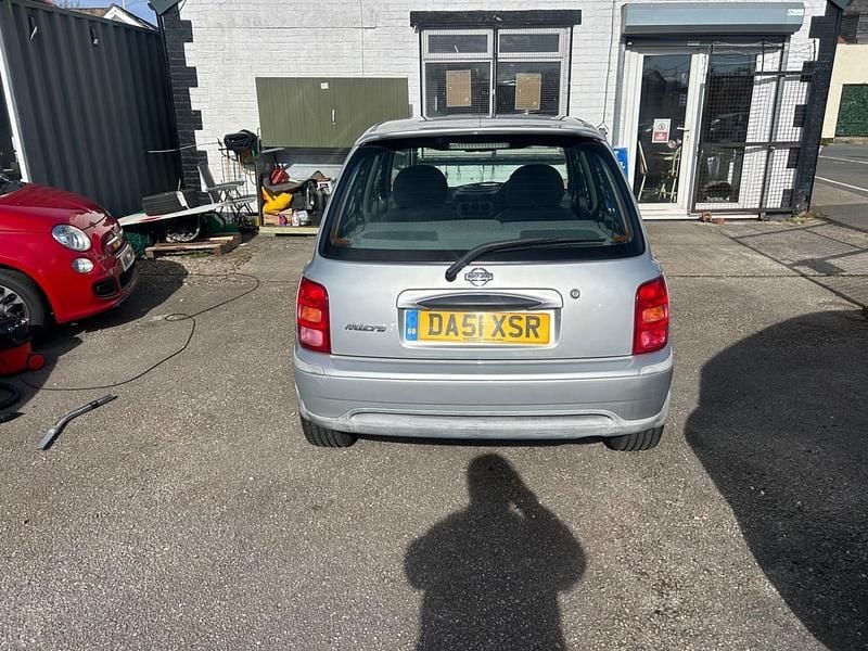 Used Nissan Micra 2002 Silver Hatchback