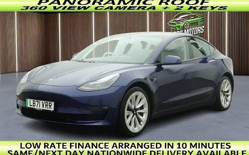 Used 2023 Tesla Model 3 Long Range AWD Sedan | £19,477 (Fair price) - Image 1/2