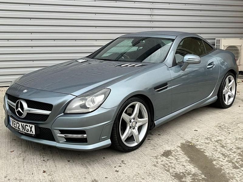Silver Used 2012 Mercedes SLK250 AMG Cabriolet | £4,990 (Fair price) - Image 1/4