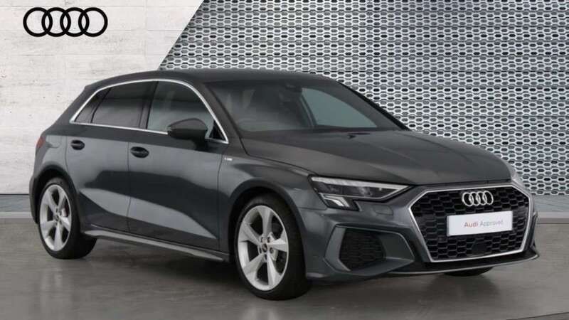 Grey Used 2021 Audi A3 S-Line Hatchback | £21,989 (Fair price) - Image 1/4