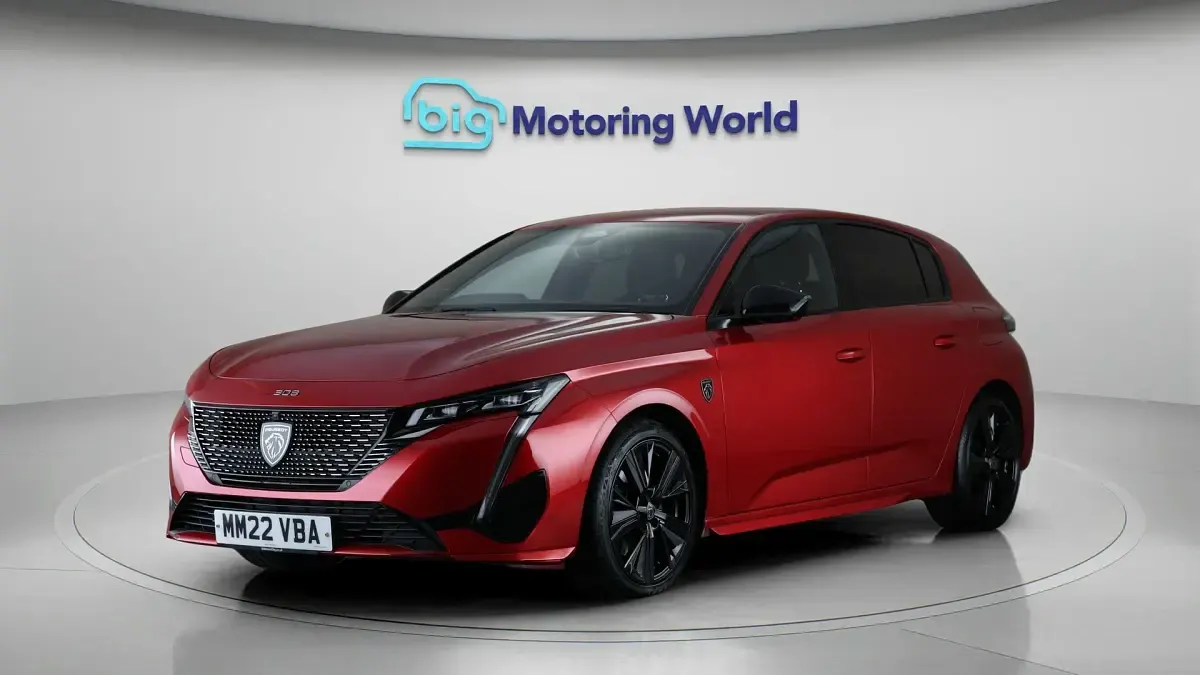 Used Peugeot 308 Premium 225 HP (165 kW) 2022 Red Hatchback