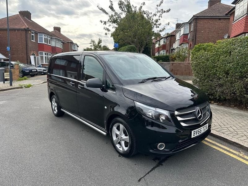 Black Used 2016 Mercedes Vito Van | £10,500 (Good price) - Image 1/4