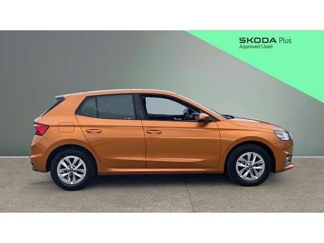 Used Skoda Fabia SE 80 HP (58 kW) 2025 Orange Hatchback