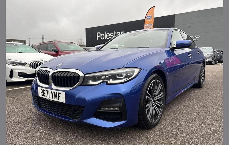 Used BMW 320 M Sport 184 HP (135 kW) 2021 Blue Sedan
