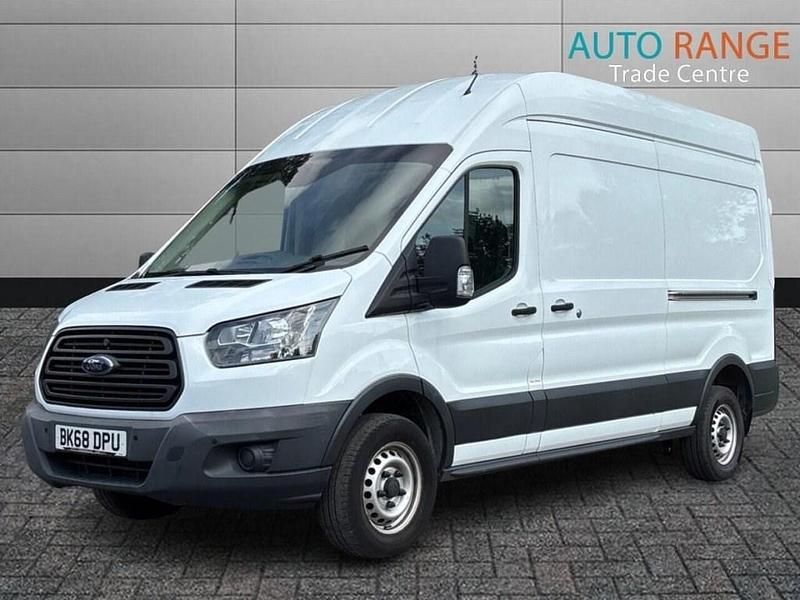 Used Ford Transit 130 HP (95 kW) 2018 White Van