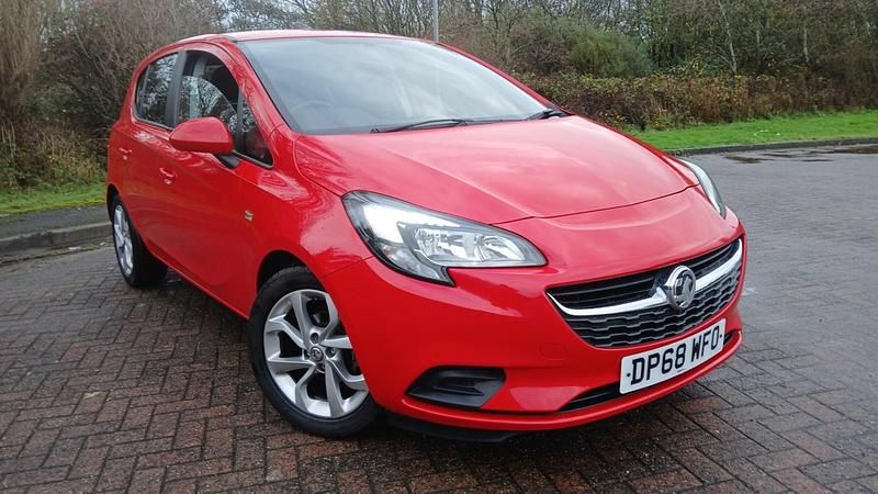 Used Vauxhall Corsa Sport 75 HP (55 kW) 2017 Red Hatchback