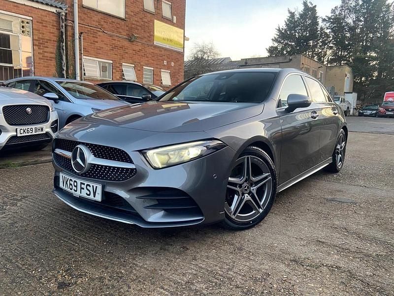 Used Mercedes A180 AMG Line Premium 116 HP (85 kW) 2019 Grey Hatchback