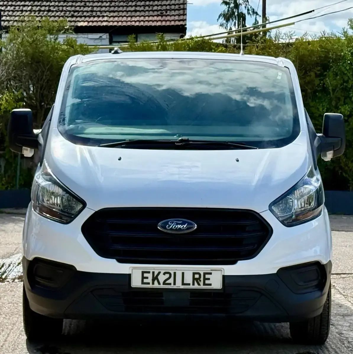 Used Ford Transit Custom S 105 HP (77 kW) 2021 White Van