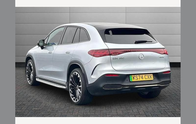 Used Mercedes EQE350 AMG line 214 kW (292 HP) 2024 Silver Sedan