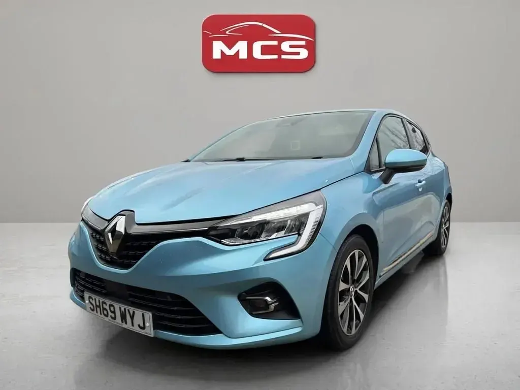 Usado Renault Clio IV Iconic 100 HP (73 kW) 2019 Azul Citadino
