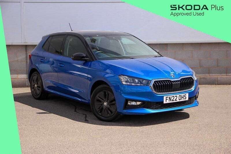 Blue Used 2022 Skoda Fabia Colour Edition Hatchback | £13,495 (Fair price) - Image 1/4
