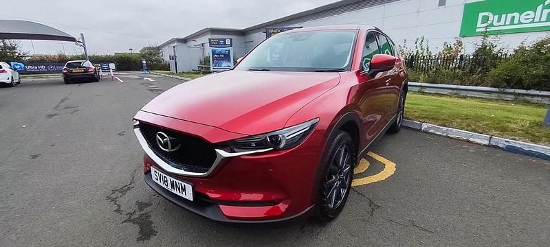 Red Used 2018 Mazda CX-5 Inclusive SUV | £9,995 (Fair price) - Image 1/4