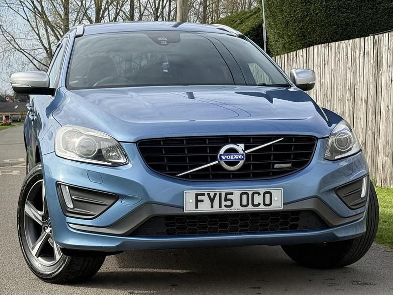 Used Volvo XC60 R-Design 181 HP (133 kW) 2015 Blue SUV