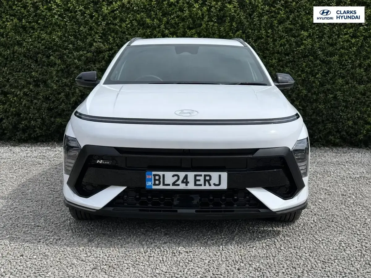 Used Hyundai Kona N Line 141 HP (103 kW) 2024 White SUV