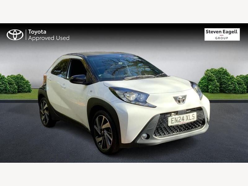 White Used 2024 Toyota Aygo Hatchback | £16,468 (Fair price) - Image 1/3