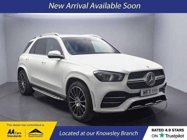 White Used 2022 Mercedes GLE350 AMG line SUV | £33,000 - Image 1/4
