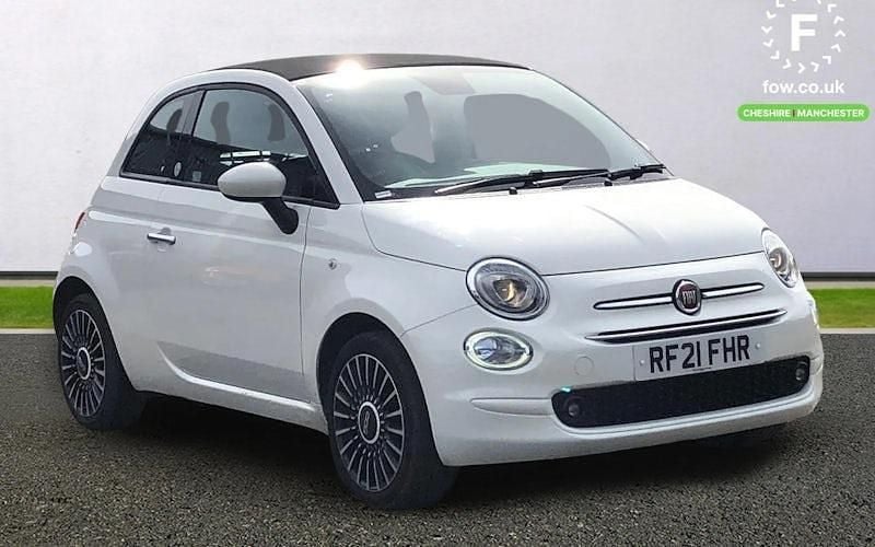White Used 2020 Fiat 500C Launch Edition Cabriolet | £11,699 (Fair price) - Image 1/3