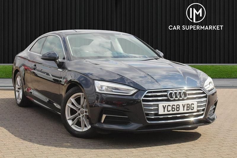 Blue Used 2018 Audi A5 Sport Coupe | £11,885 (Good price) - Image 1/4