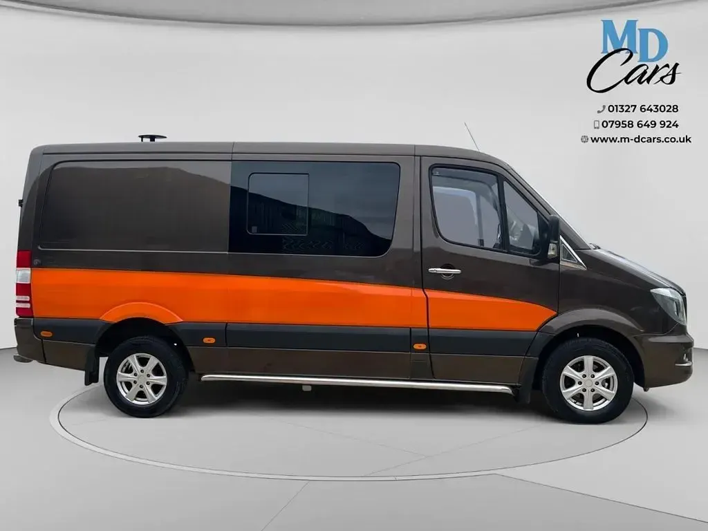 Used Mercedes Sprinter 163 HP (119 kW) 2016 Brown Van