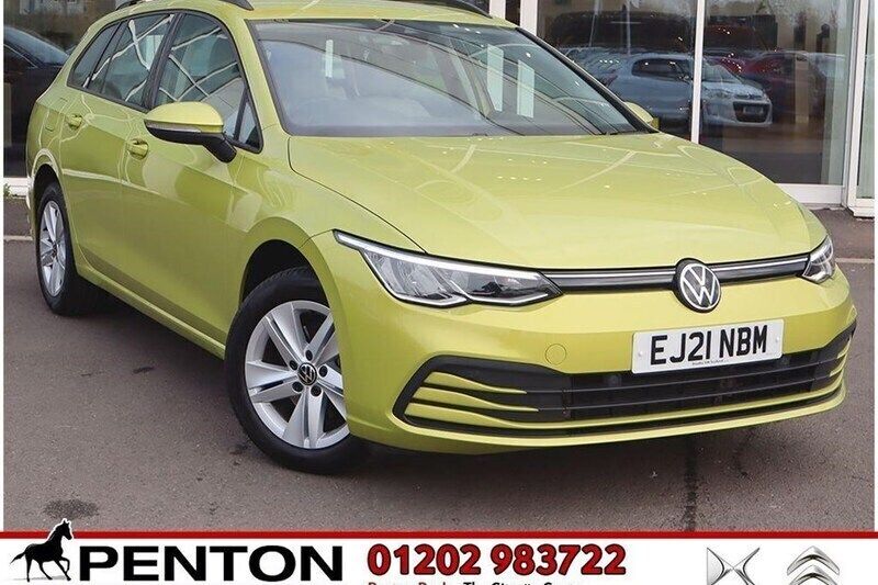 Yellow Used 2021 VW Golf VIII Life Estate | £15,990 (Fair price) - Image 1/1