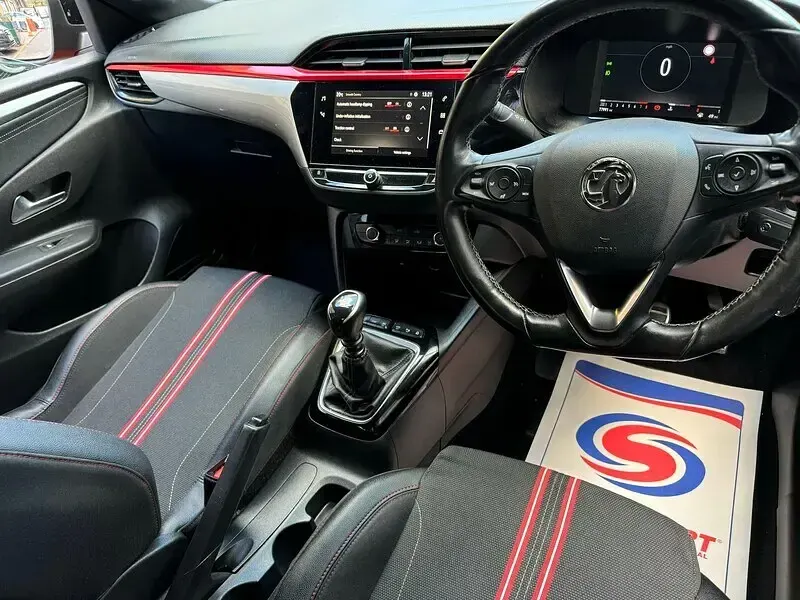 Used Vauxhall Corsa SRi 100 HP (73 kW) 2022 Orange Hatchback