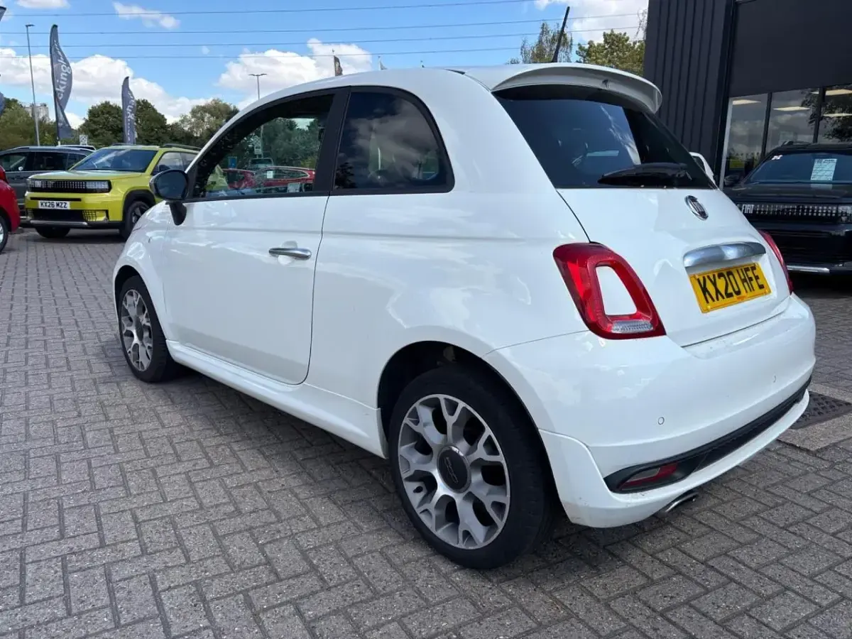 Used Fiat 500 Rock 69 HP (50 kW) 2020 White Hatchback