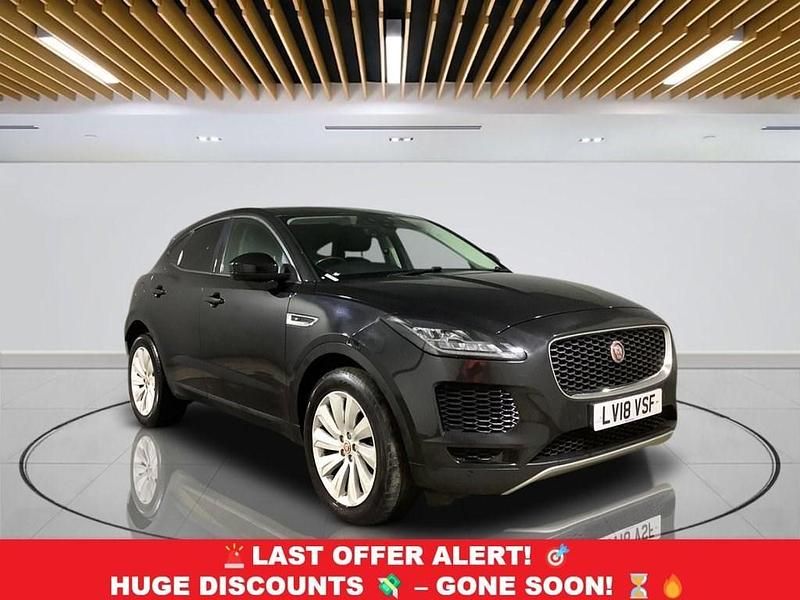 Black Used 2018 Jaguar E-Pace S SUV | £12,899 (Fair price) - Image 1/4