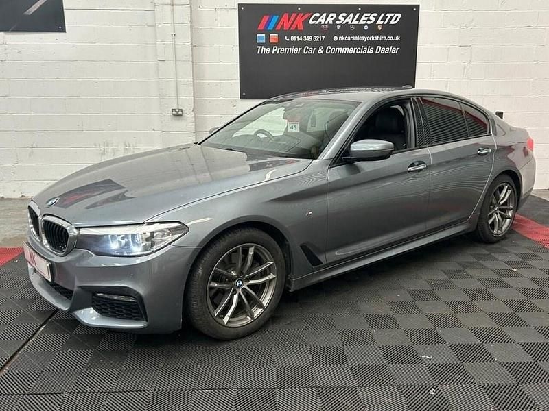 Used BMW 520 M Sport 190 HP (139 kW) 2017 Blue Sedan