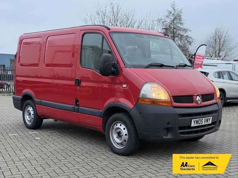 Red Used 2005 Renault Master Van | £3,443 (Fair price) - Image 1/4