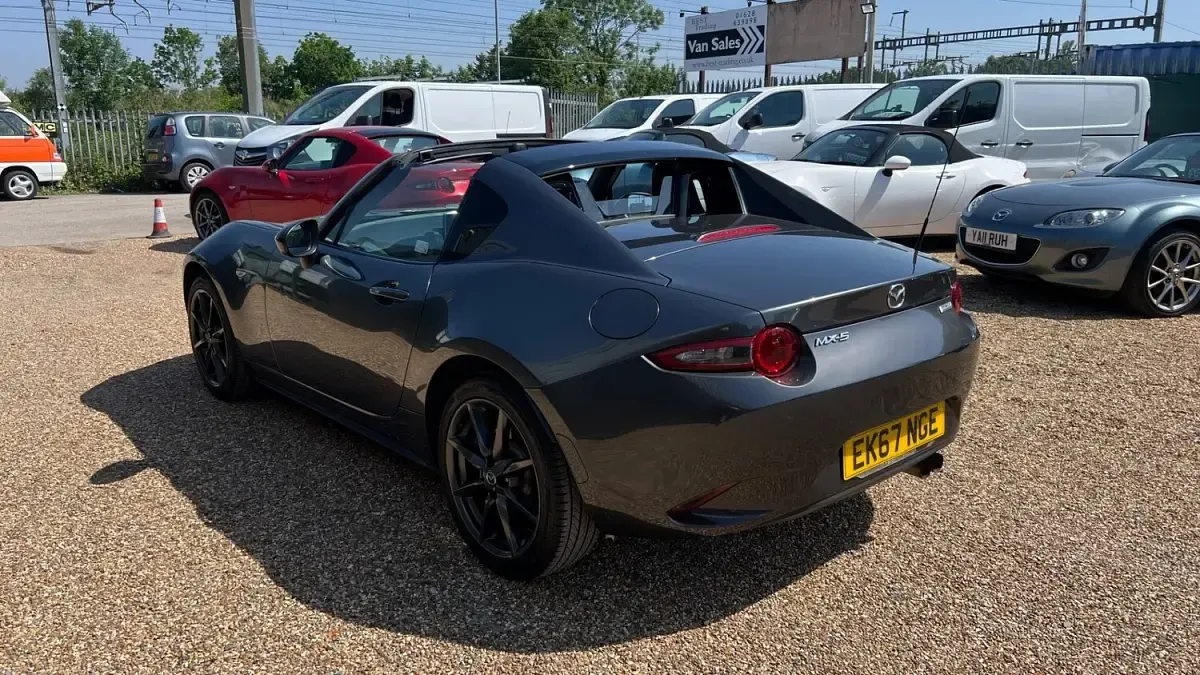 Used Mazda MX5 160 HP (117 kW) 2017 Grey Cabriolet