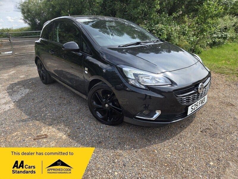 Black Used 2016 Vauxhall Corsa Edition Hatchback | £5,250 (Fair price) - Image 1/4
