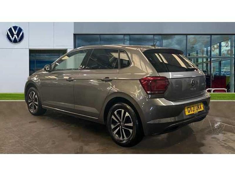 Used VW Polo United 80 HP (58 kW) 2021 Limestone grey metallic Hatchback