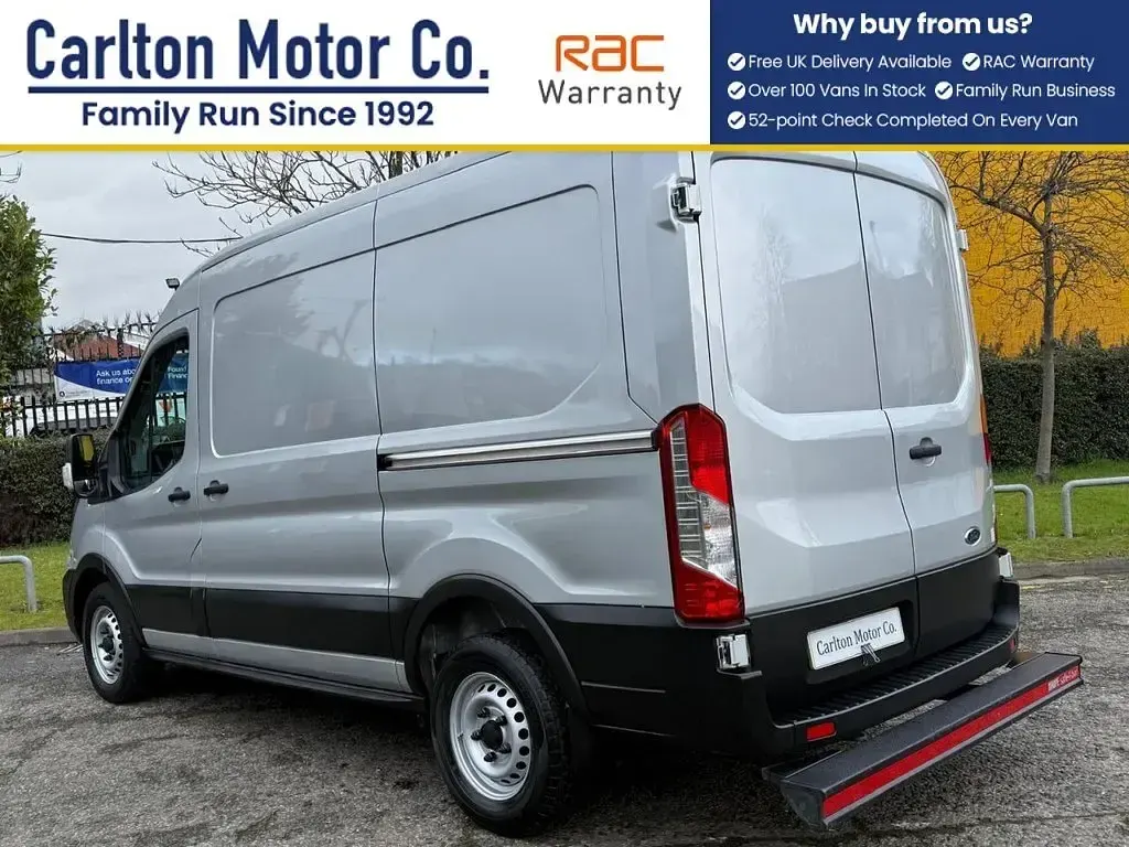 Used Ford Transit S 130 HP (95 kW) 2021 Silver Van