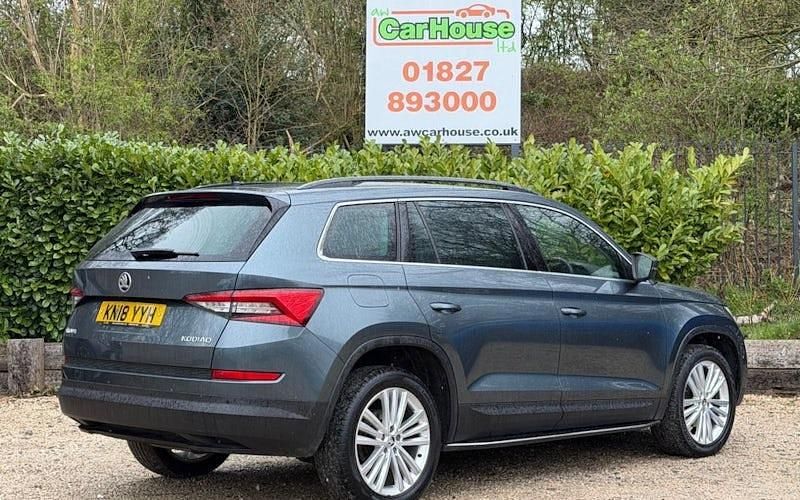 Used Skoda Kodiaq SE L 150 HP (110 kW) 2018 Grey SUV