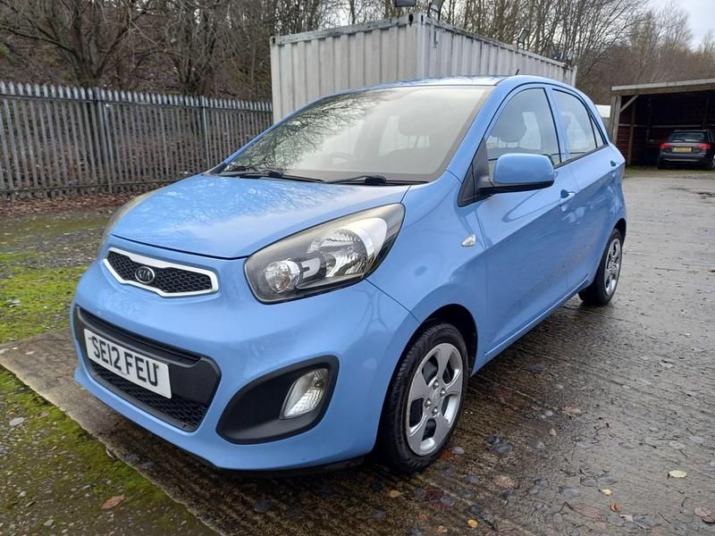 Used Kia Picanto Air 68 HP (50 kW) 2012 Blue Hatchback