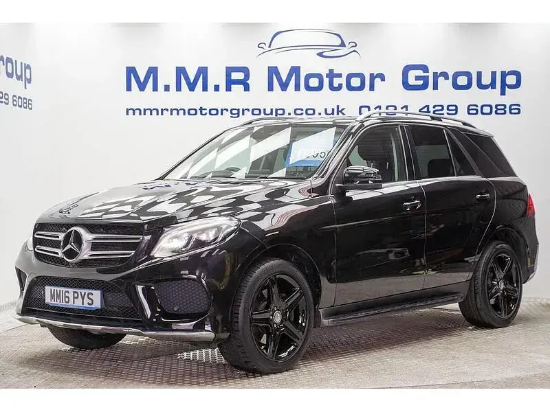 Used Mercedes GLE250 AMG line 204 HP (150 kW) 2016 Black SUV