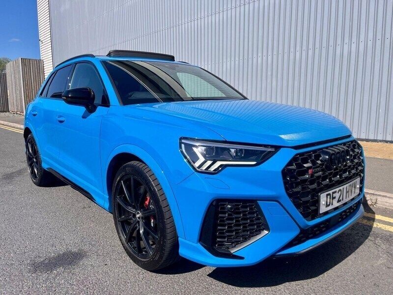 Blue Used 2021 Audi RS Q3 Sport SUV | £40,950 (Fair price) - Image 1/4