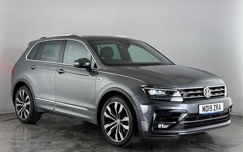 Used VW Tiguan R-line 150 HP (110 kW) 2018 Grey SUV