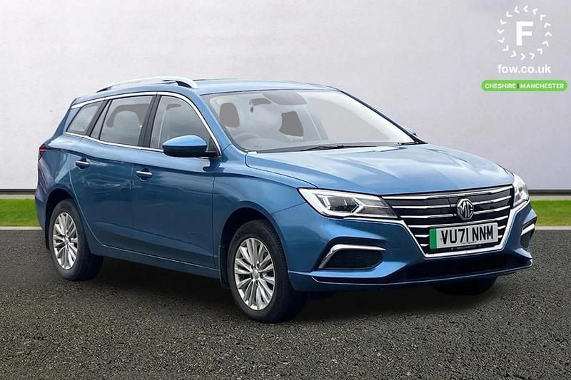 Blue Used 2021 MG MG5 EV Exclusive Estate | £10,099 (Good price) - Image 1/3