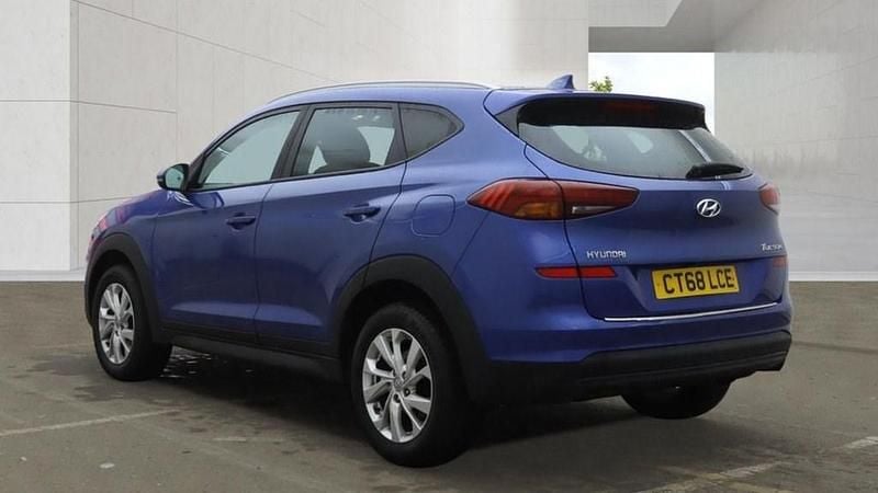 Used Hyundai Tucson SE 132 HP (97 kW) 2019 Blue SUV