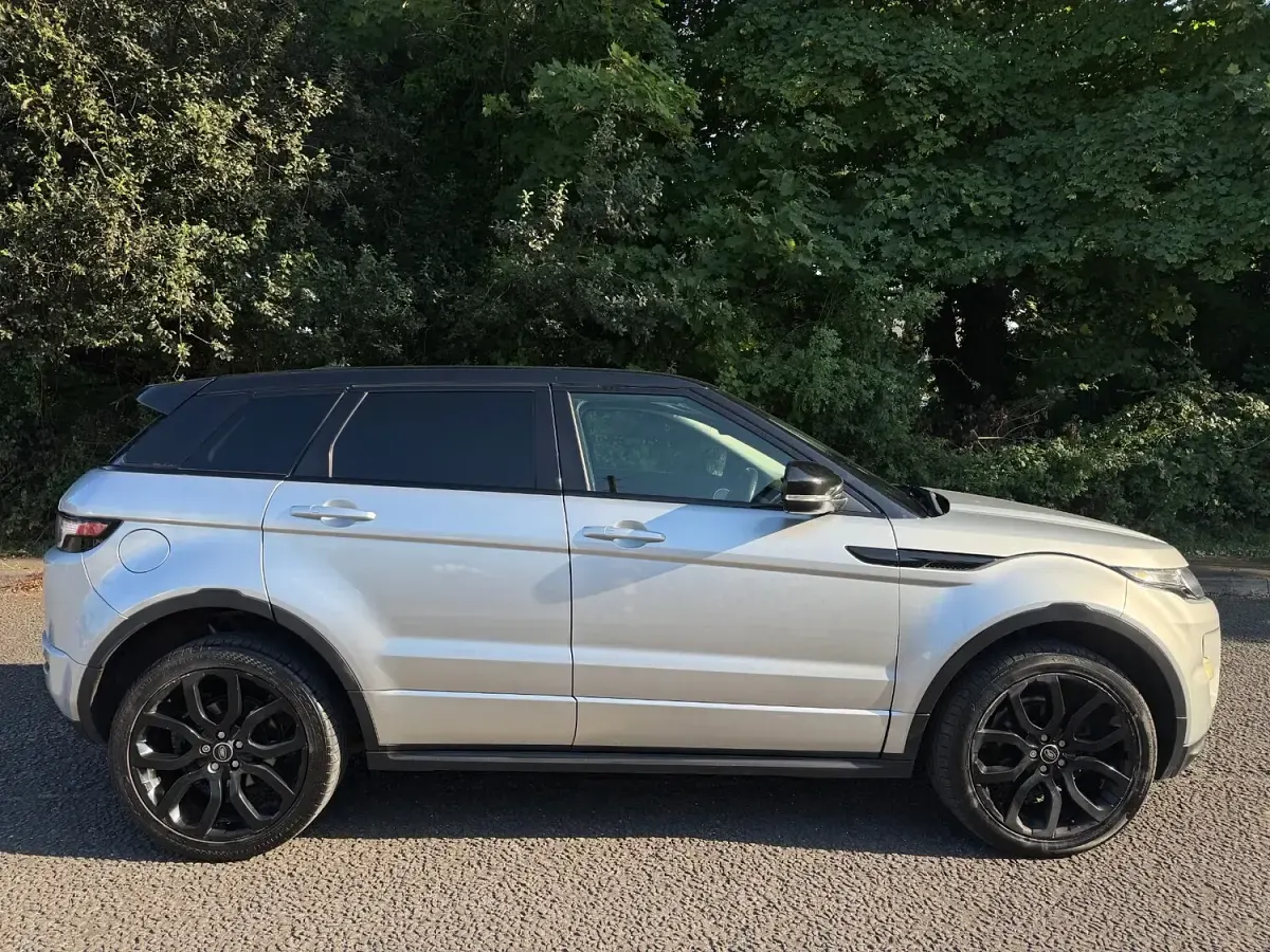 Used Land Rover Range Rover evoque Dynamic 2013 Silver SUV