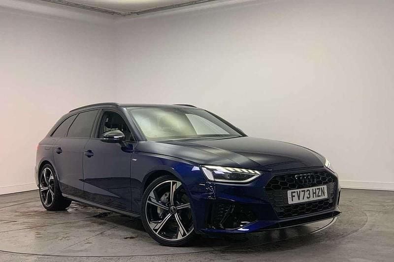 Blue Used 2023 Audi A4 Black Edition Estate | £30,900 (Expensive) - Image 1/4